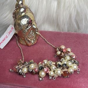 Betsey Johnson Starry Cluster Neckace
